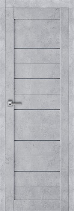 Межкомнатная дверь ТЛ-33 Бетон серый