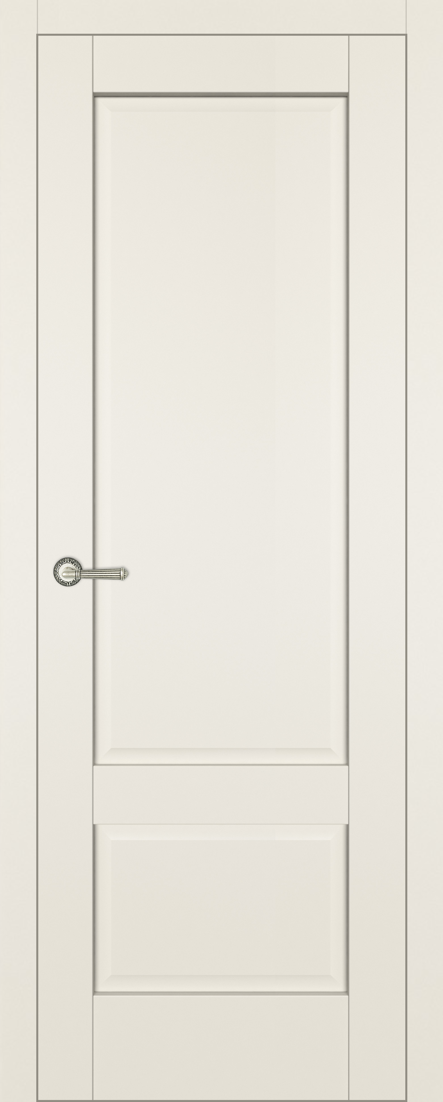 Межкомнатная дверь М-1 Бетон серый