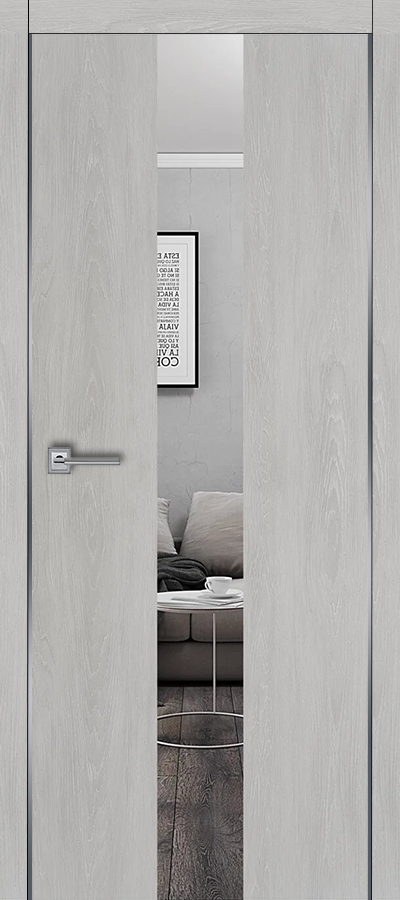 Межкомнатная дверь П-12 Шале серый