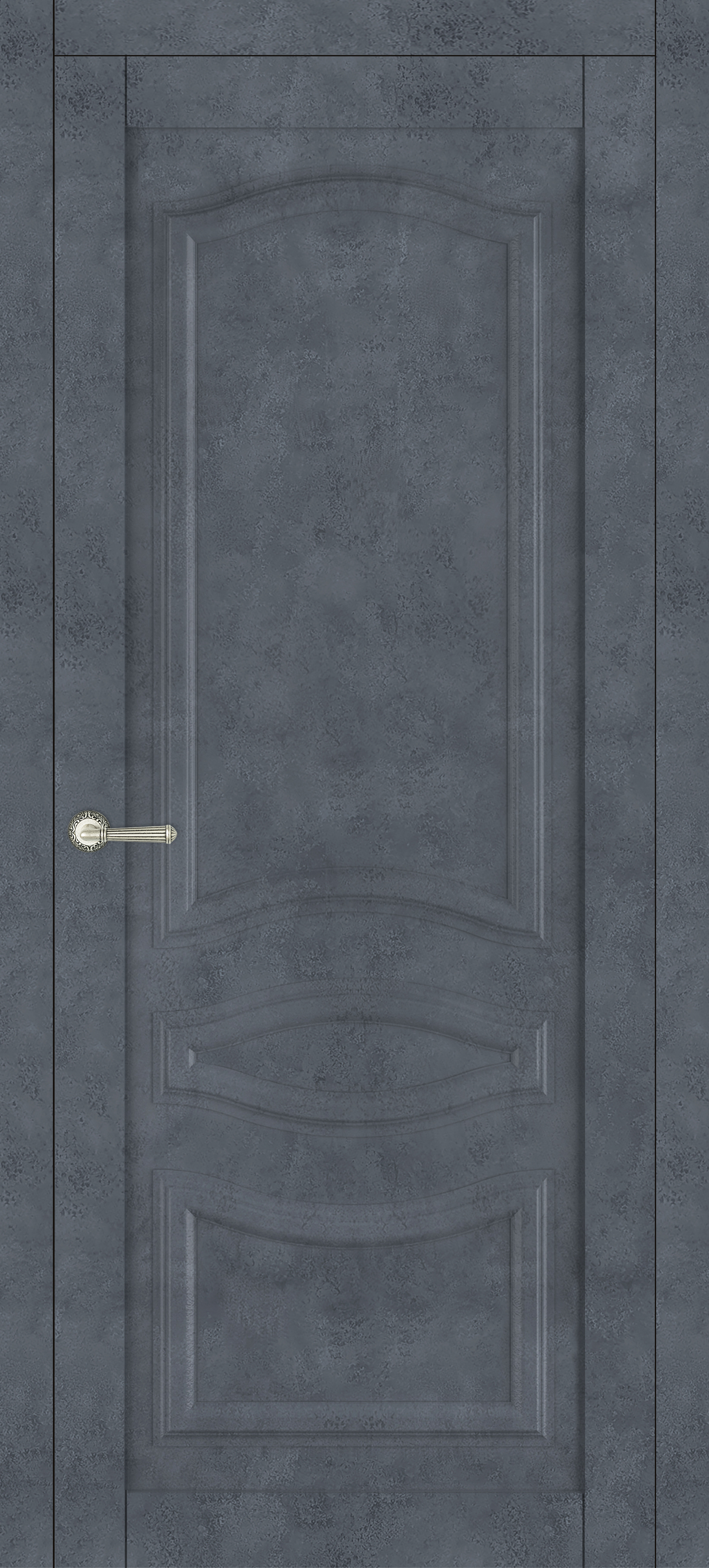 Межкомнатная дверь М-1 Шале серый