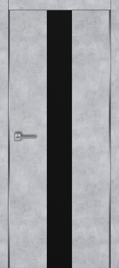 Межкомнатная дверь П-9 Бетон серый