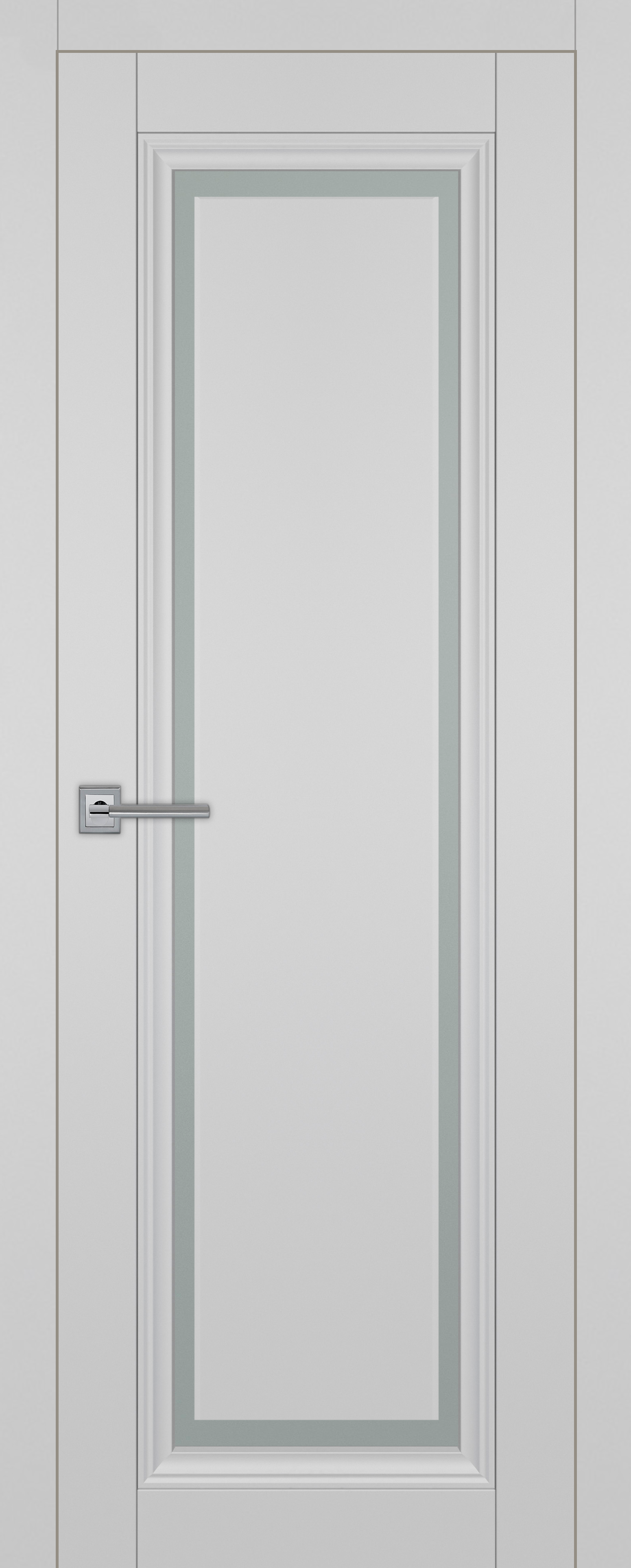 Межкомнатная дверь К-32 Серый софт Витраж