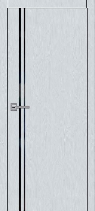 Межкомнатная дверь К-2 Белый софт Витраж