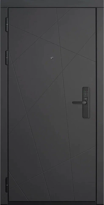 Входная дверь STR-7 Серый муар