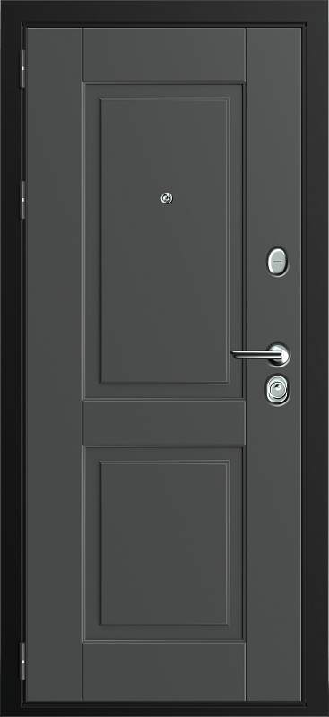 Входная дверь С-12423 Черный букле